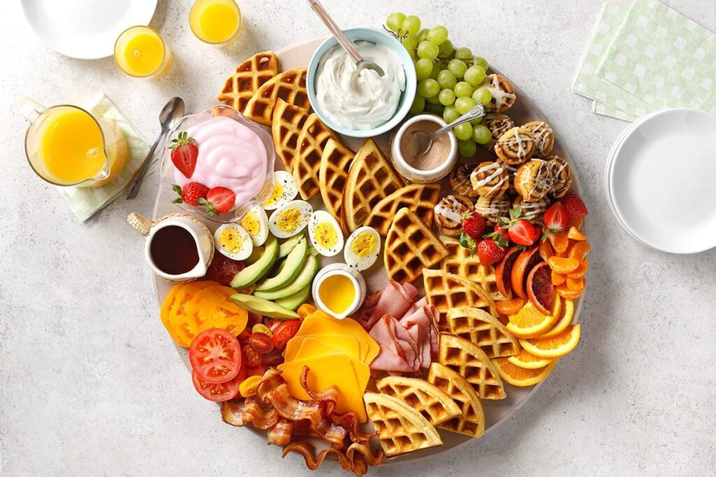 Fruits and Cheeses: Brunch Boards